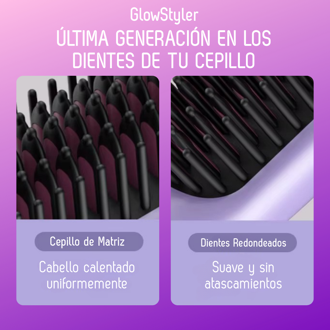 ✨ GlowStyler™ Inalámbrico— Transforma tu look en minutos. Llévalo contigo a todas partes. Luce un cabello perfecto donde sea  (Peine y 2 Pinzas de Regalo🎁)