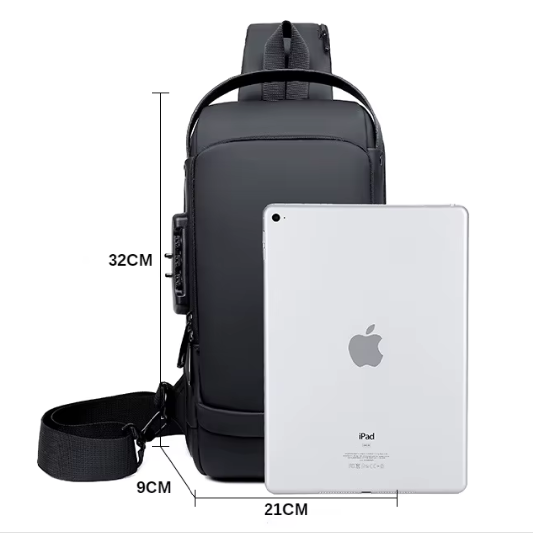 🔐 SmartGuard Bag: Protección, Estilo y Energía para Acompañarte en Cada Paso + PowerBank de Regalo de 10.000Mah
