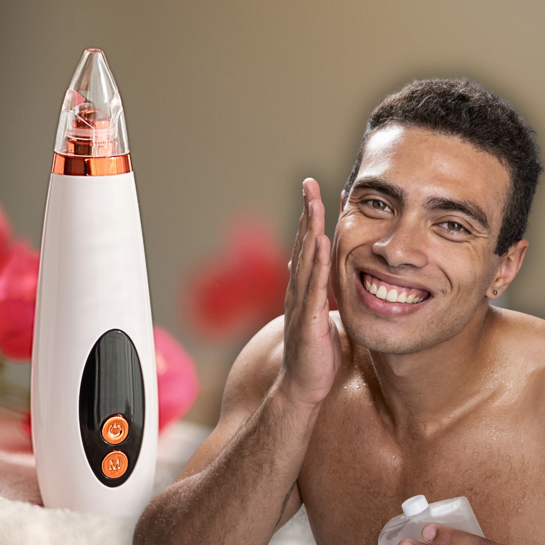 FacePurifier - Extractor De Puntos Negros Y Espinillas - Una Piel Más Limpia Sin Dolor + 2 Mascarillas Humectantes + Ebook Con Rutina SkinCare Para Mantener Piel Sana de REGALO