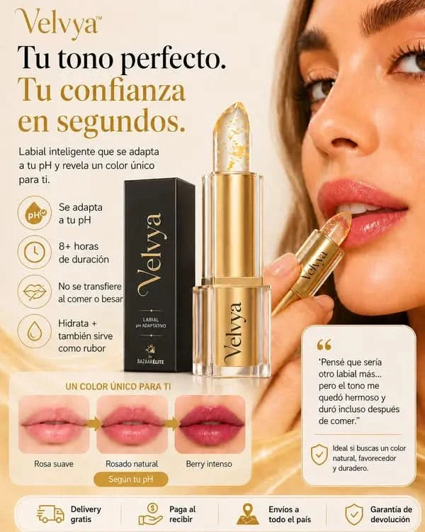 Velvya™ Labial Inteligente Adaptativo al pH (OFERTA 2x1)