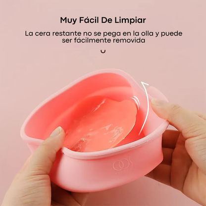 Olla De Silicona Para Depilación Plegable y Portátil