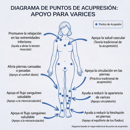 Clear Wellness - Parches Magnéticos de Acupresión para Bienestar, Descanso y Alivio Diario