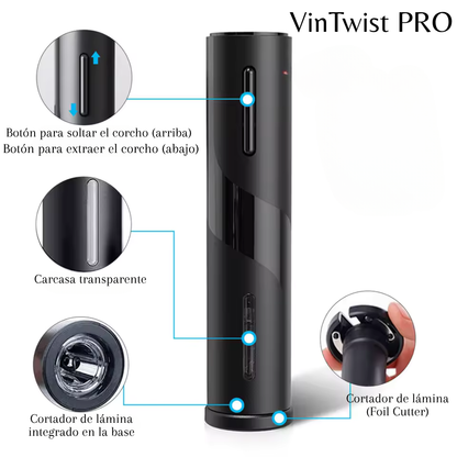 ⚡VinTwist Pro | SacaCorchos en segundos con solo un botón (Recargable)
