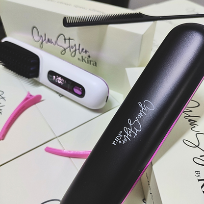 ✨ GlowStyler™ Inalámbrico— Transforma tu look en minutos. Llévalo contigo a todas partes. Luce un cabello perfecto donde sea  (Peine y 2 Pinzas de Regalo🎁)