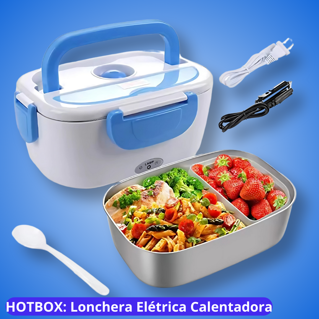 HOTBOX: Lonchera Eléctrica Calentadora De Comida