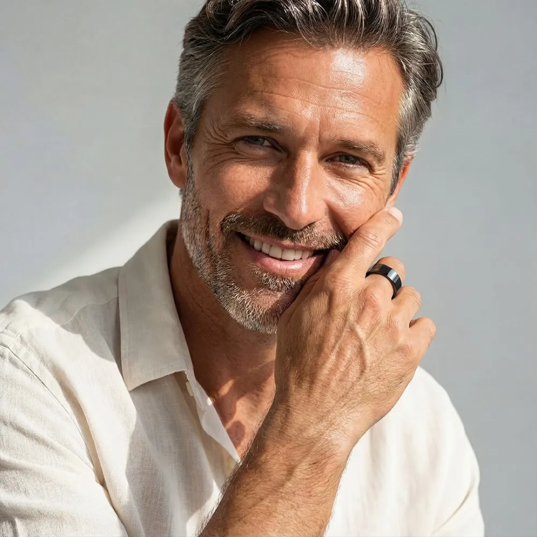 ⚫AlphaHero® – Anillo Ancestral Magnético - Desata tu Poder Interior