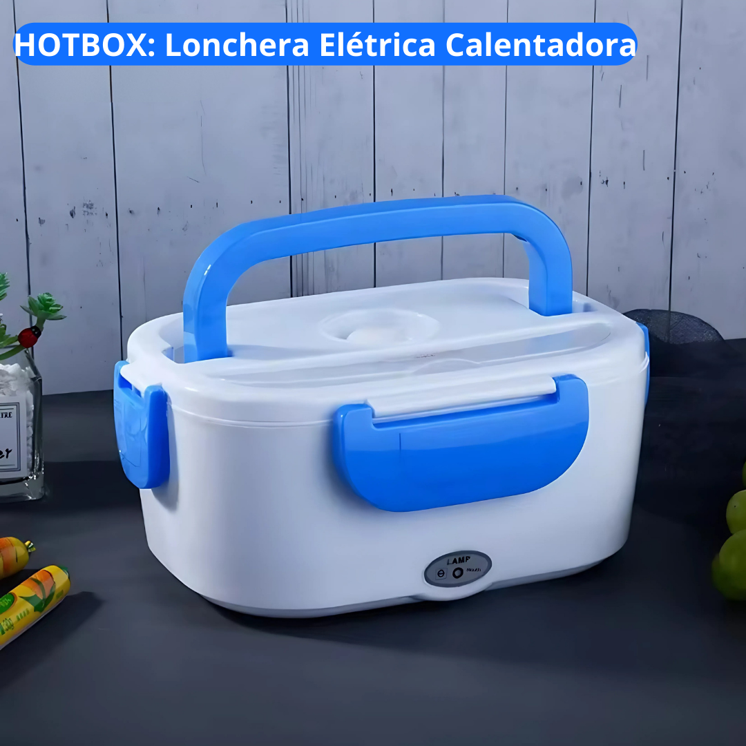 HOTBOX: Lonchera Eléctrica Calentadora De Comida