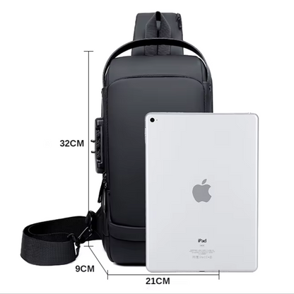 🔐 SmartGuard Bag: Protección, Estilo y Energía para Acompañarte en Cada Paso + PowerBank de Regalo de 10.000Mah