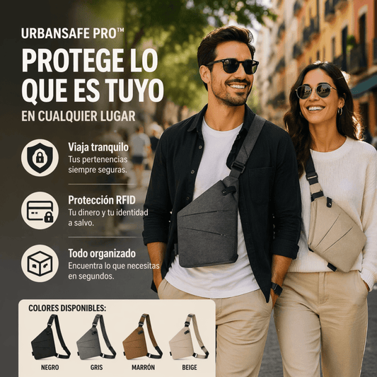 UrbanSafe Pro™ – Protege lo que es tuyo en cualquier lugar - Con estilo y Comodidad