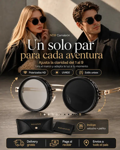 😎ND9 Camaleón: Un Solo Par de Lentes Para Todas Tus Aventuras