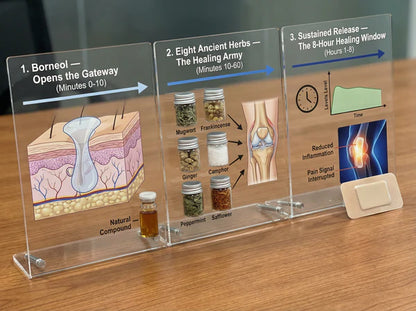 FlexOn Patch™ | Parche Japonés para Aliviar el Dolor Articular y Muscular
